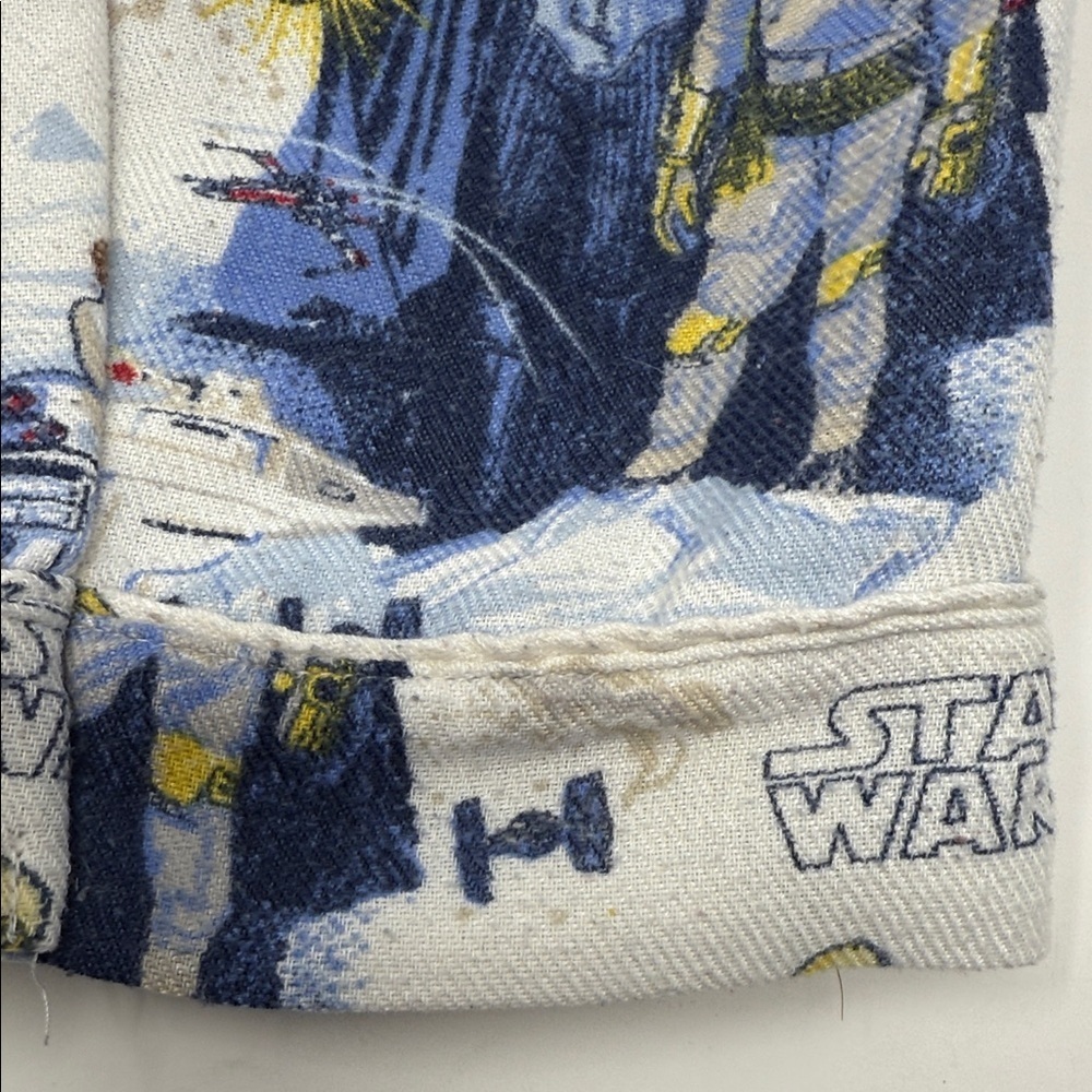 Pottery Barn Kids Star Wars Pajama Set - White and Blue size 2T - Picture 6 of 8